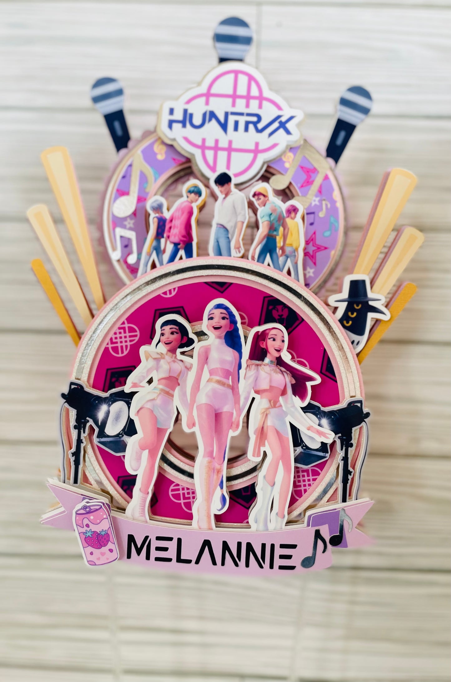KPop Cake Topper