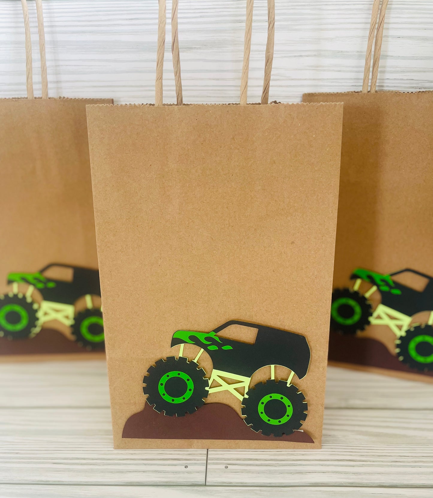 Monster Truck Treat Bags