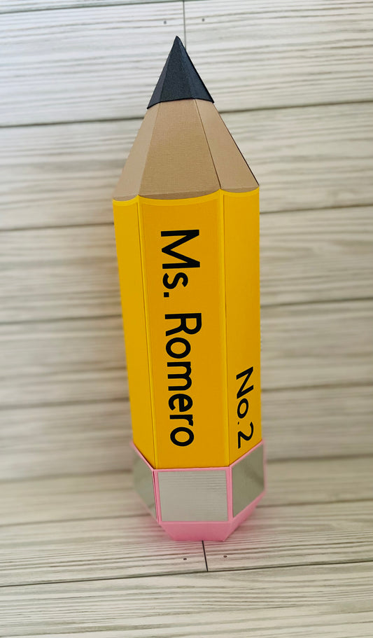 Customizable Jumbo Cardstock Pencil