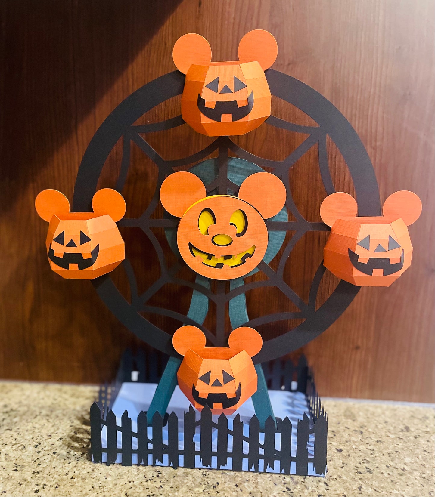 Mickey Pumpkin Ferris Wheel