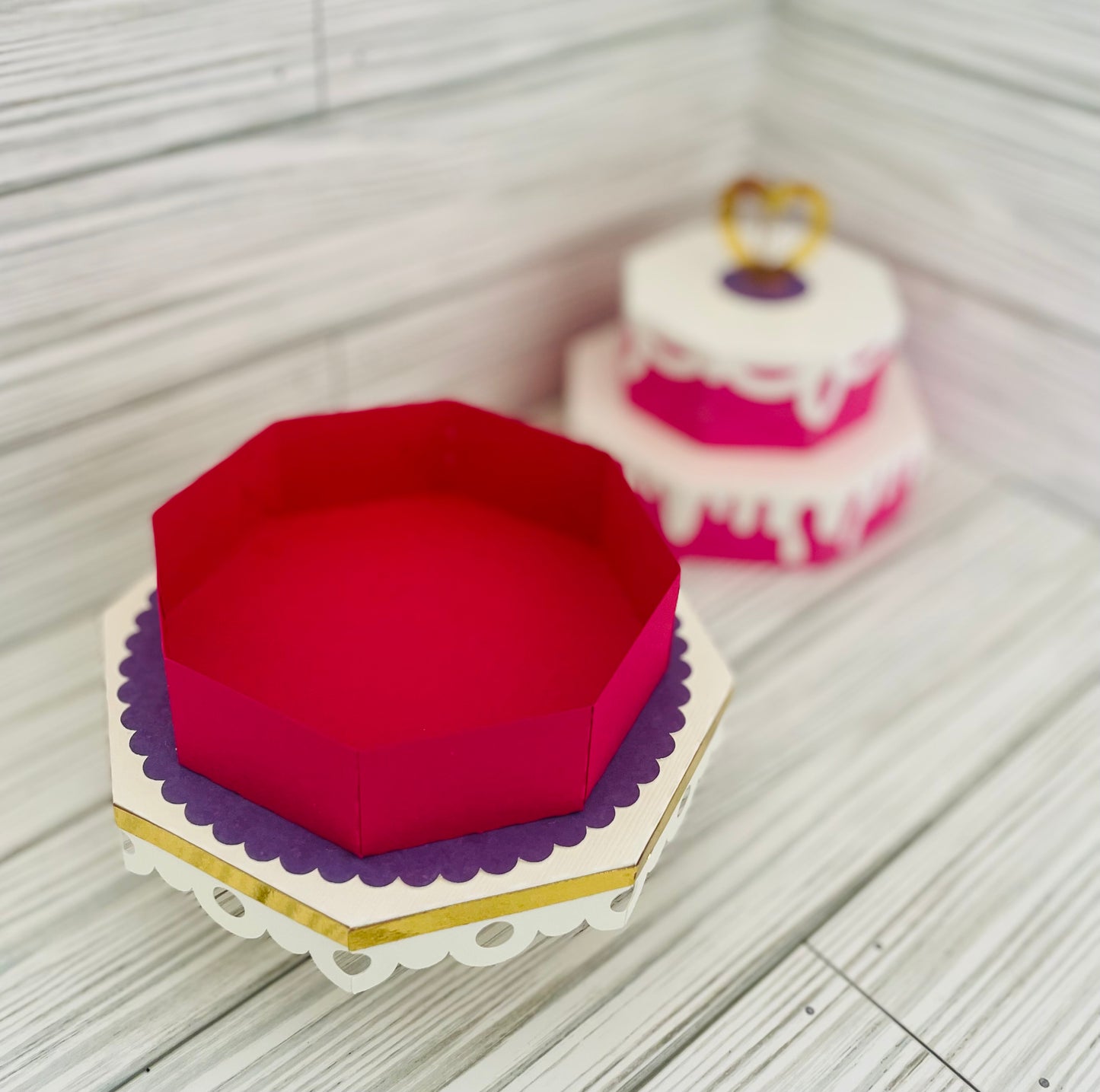 Birthday Cake Treat Box
