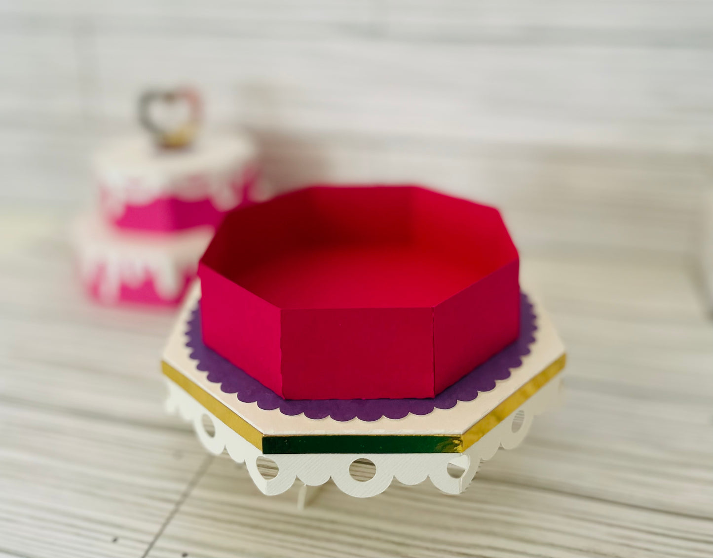 Birthday Cake Treat Box