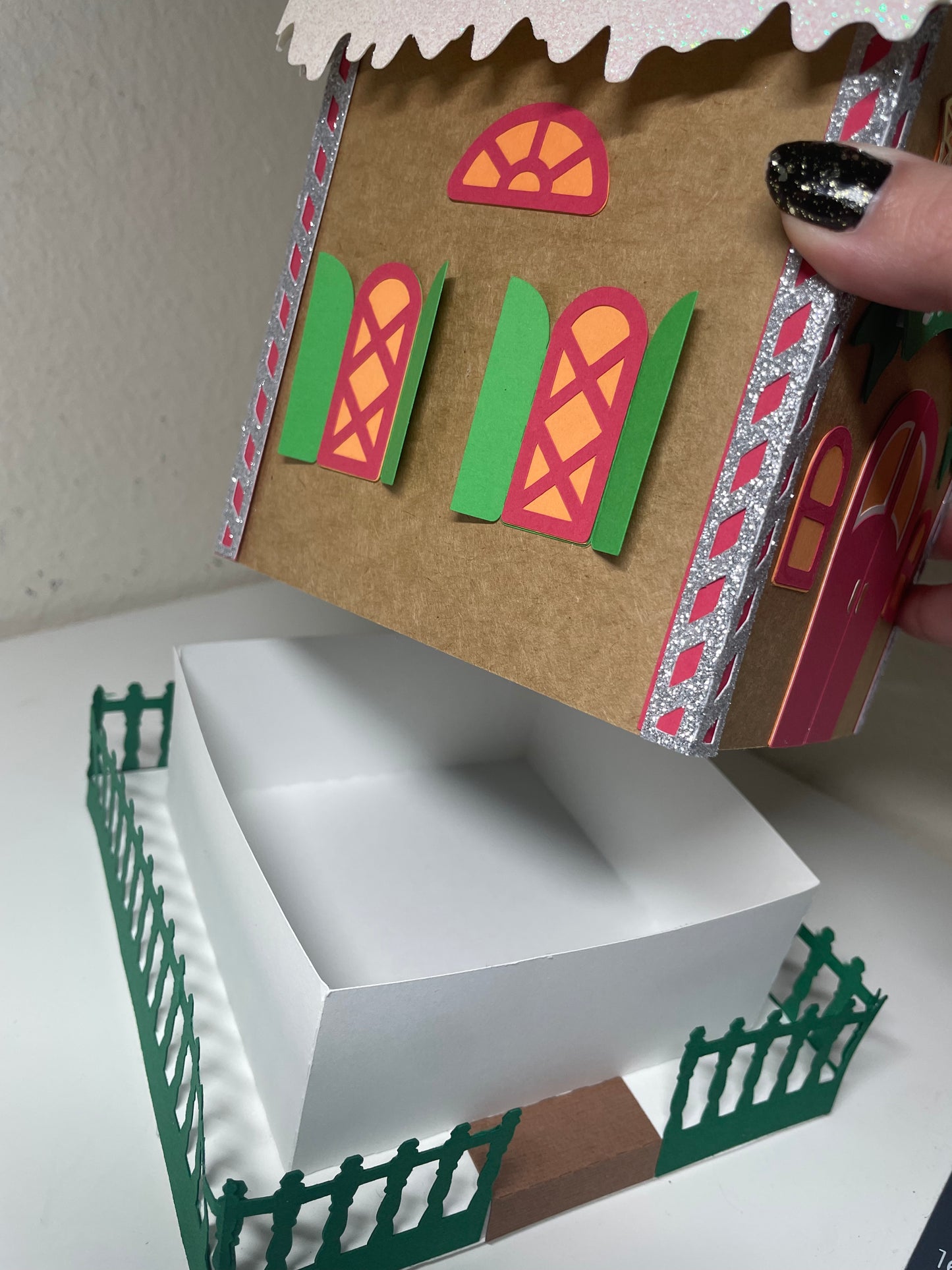 Santa's Shop Tissue Box