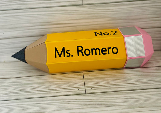 Customizable Jumbo Cardstock Pencil