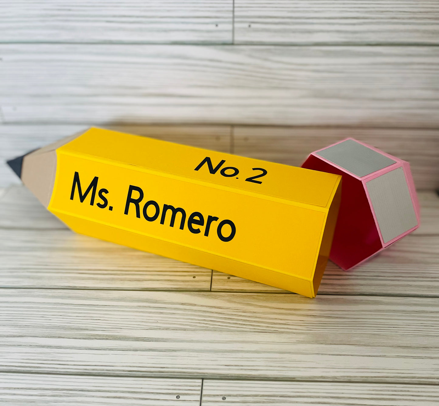 Customizable Jumbo Cardstock Pencil