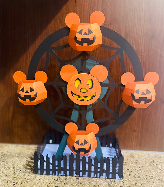 Mickey Pumpkin Ferris Wheel