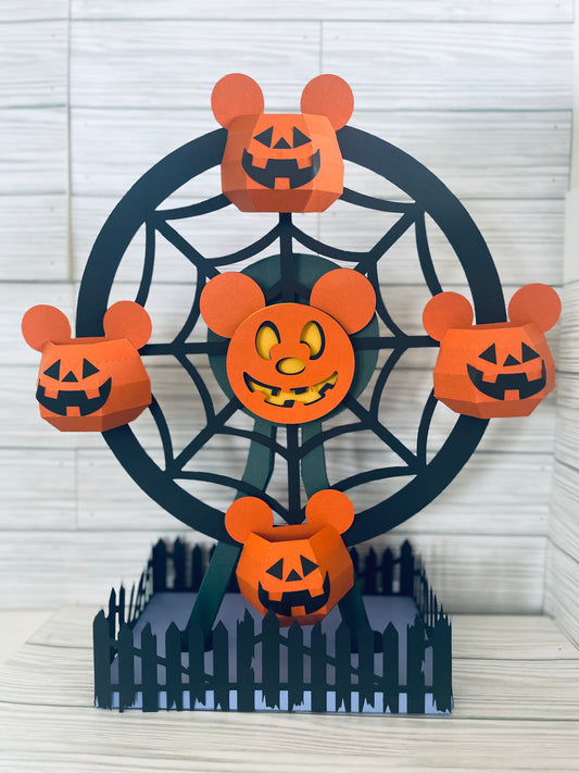 Mickey Pumpkin Ferris Wheel