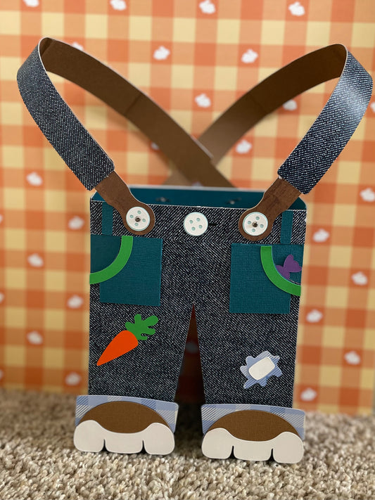 Easter Bunny Overalls