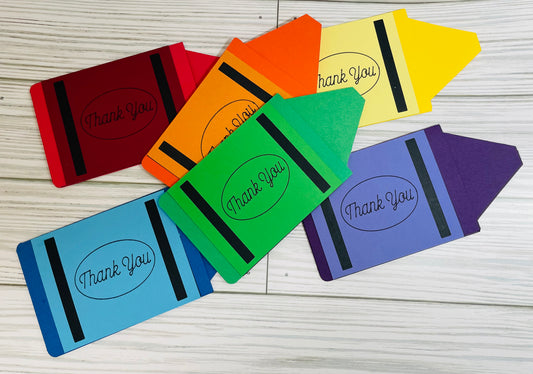 Crayon Gift Card Holders