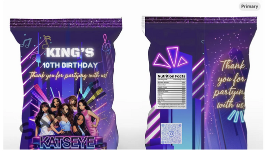Katseye Chip Bags